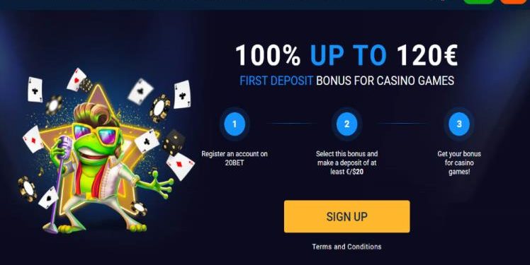 How do 20BET casino games work?